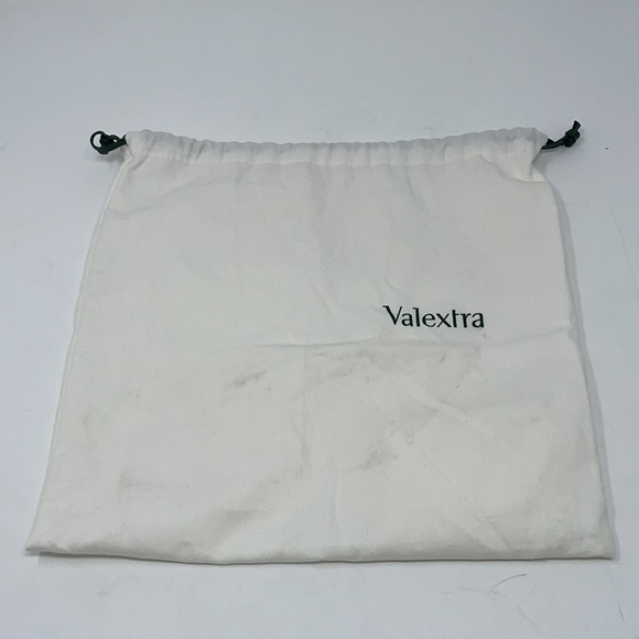 Valextra Twist crossbody bag Blue Textured Leather - Picture 16 of 16